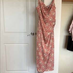Floral Pink Women's Dress